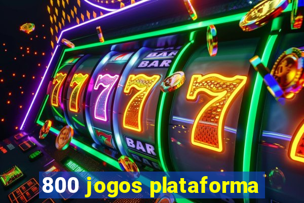 800 jogos plataforma