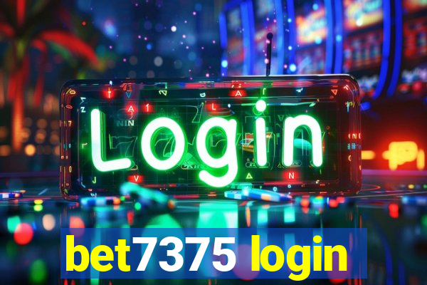 bet7375 login