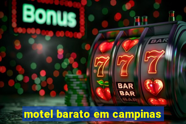 motel barato em campinas