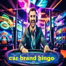 car brand bingo