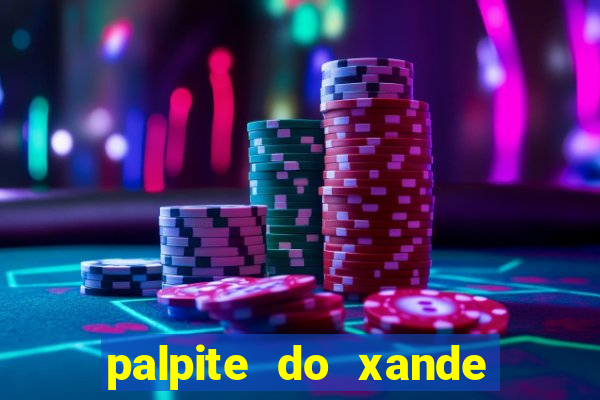 palpite do xande para hoje