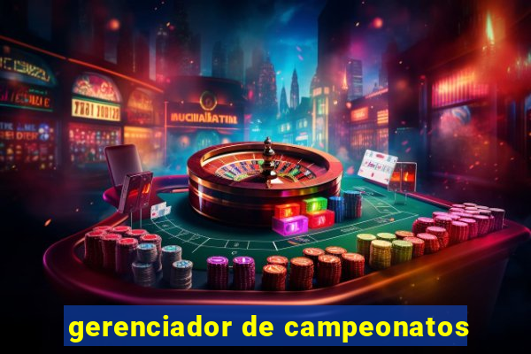 gerenciador de campeonatos