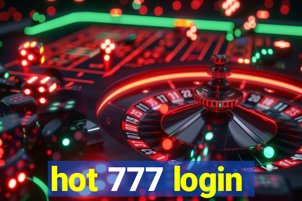 hot 777 login