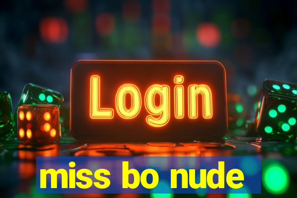 miss bo nude