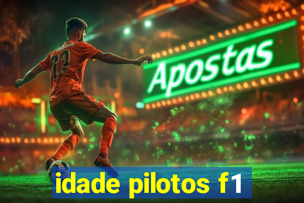 idade pilotos f1