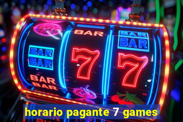 horario pagante 7 games