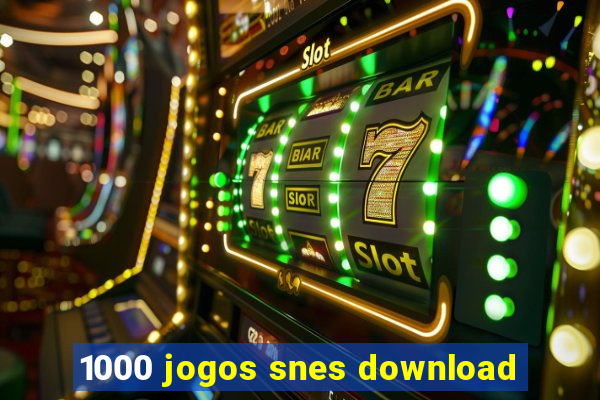 1000 jogos snes download