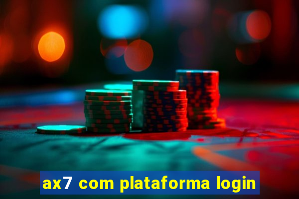 ax7 com plataforma login