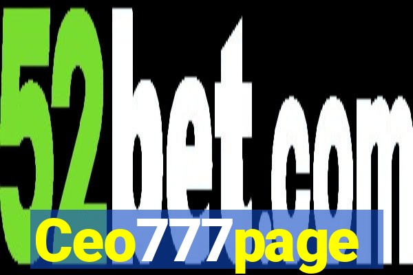 Ceo777page