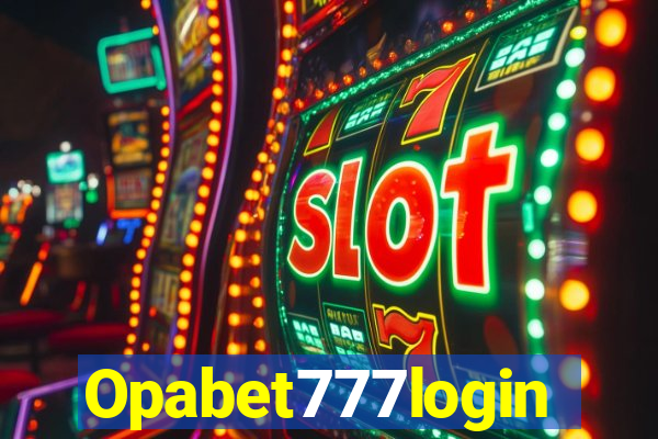 Opabet777login