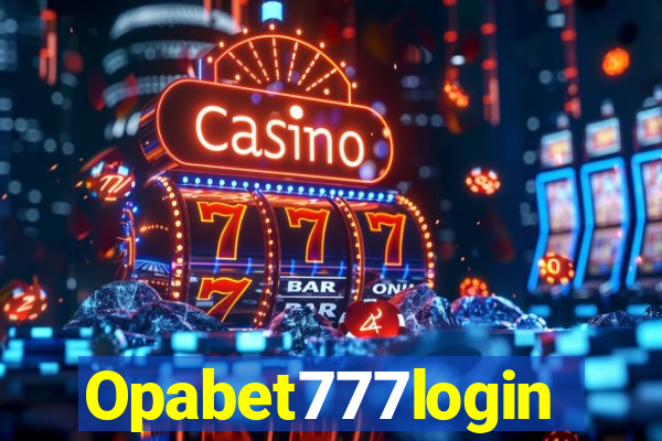 Opabet777login