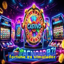 fortune ox simulador