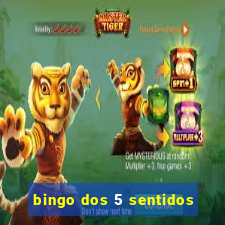 bingo dos 5 sentidos