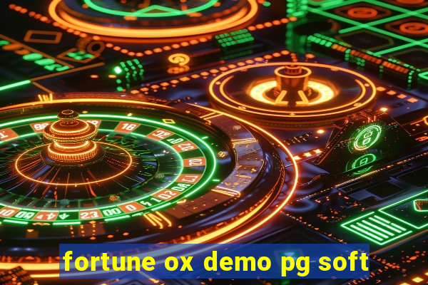 fortune ox demo pg soft