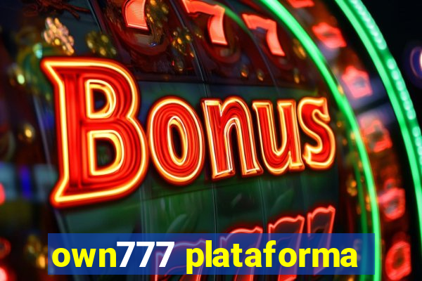 own777 plataforma