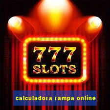 calculadora rampa online