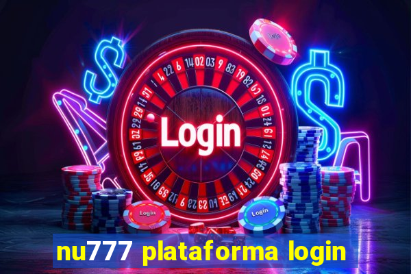 nu777 plataforma login