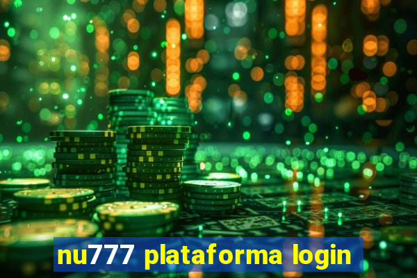 nu777 plataforma login