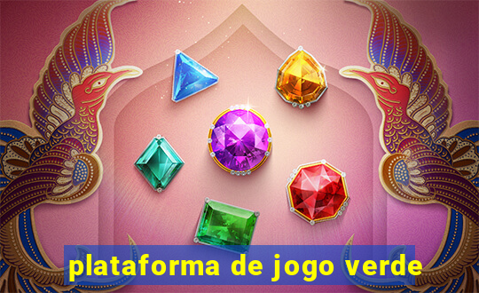 plataforma de jogo verde