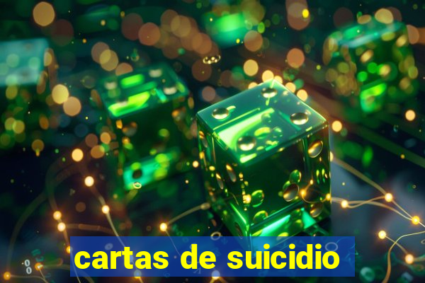 cartas de suicidio