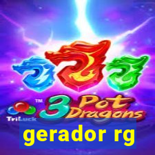 gerador rg