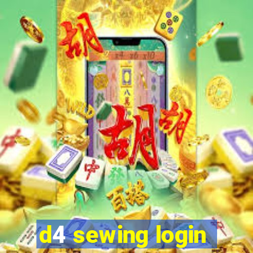 d4 sewing login