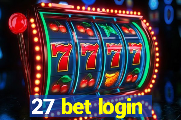 27 bet login