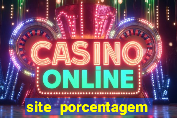 site porcentagem slots pg