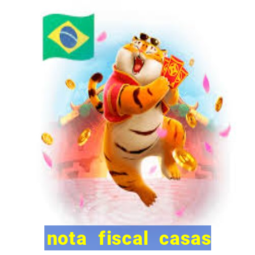 nota fiscal casas bahia 2 via