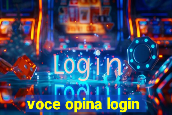 voce opina login