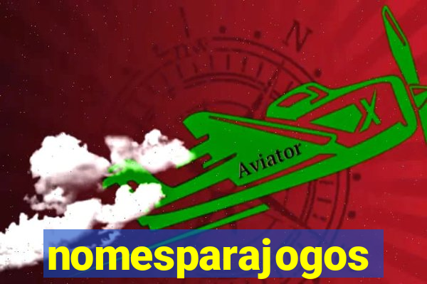 nomesparajogos